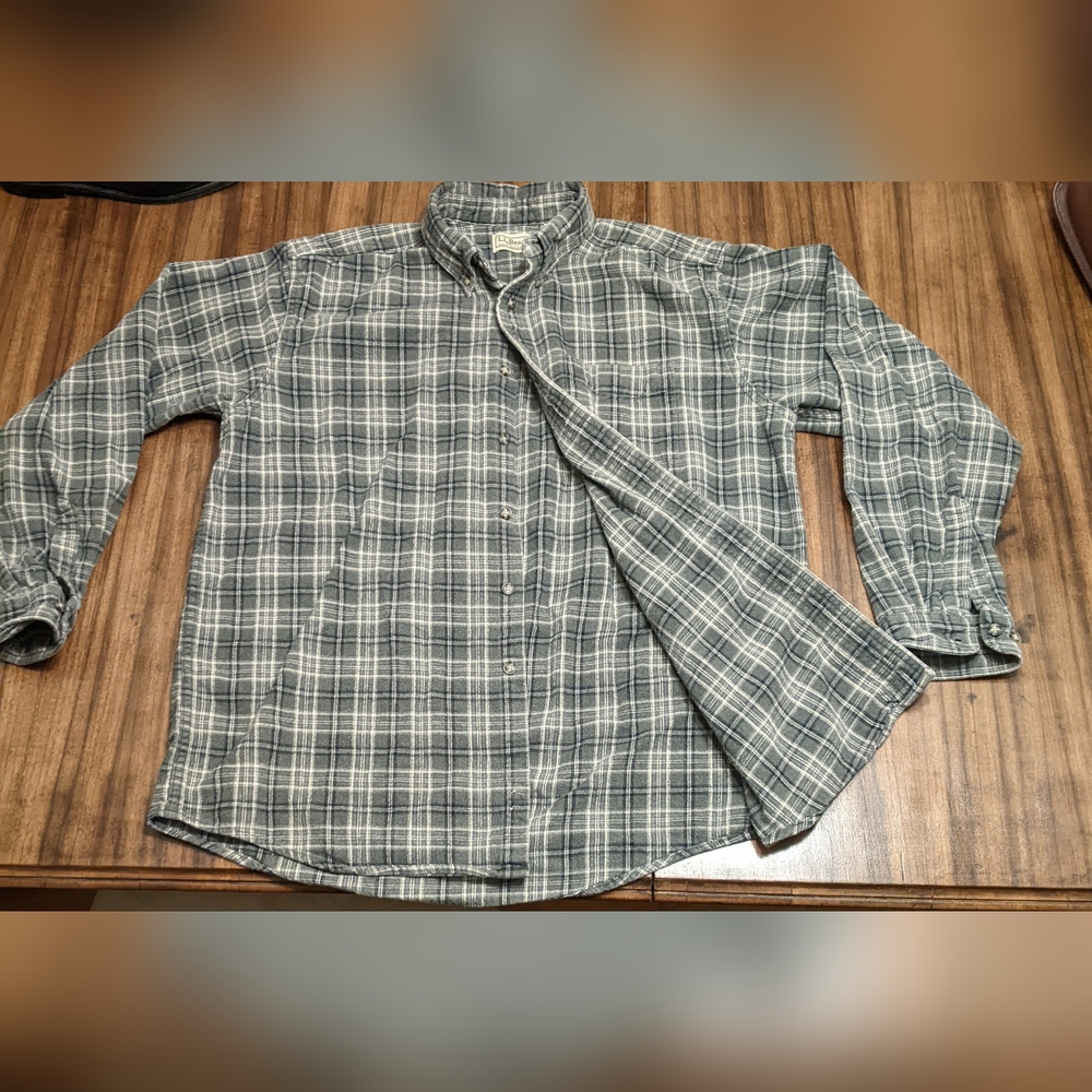 Vintage L. L. Bean Flannel Made in Canada